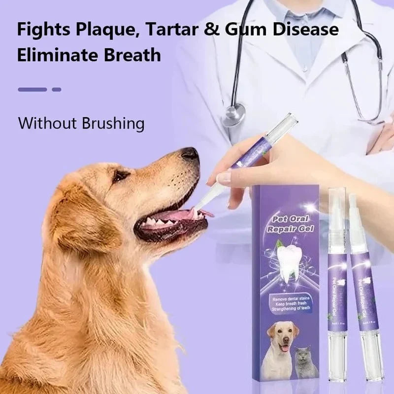 🔥 Pet Oral Repair Gel — The Only Safe, Vet-Recommended Way to Fix Your Pet’s Teeth at Home