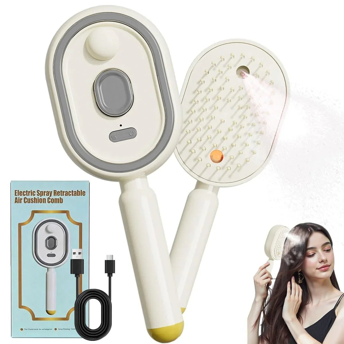 5-in-1 The SlayBrush – Frizz Gone. Confidence On.