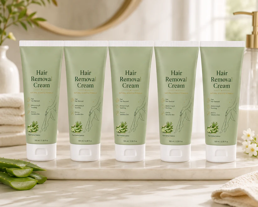 Alcuras™ Natural Gentle Hair Removal Cream | For Women & Men, Sensitive Skin